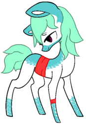 Size: 374x538 | Tagged: safe, artist:utsubyou, oc, oc only, earth pony, pony, adoptable, solo