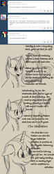 Size: 1024x3303 | Tagged: safe, artist:tlatophat, twilight sparkle, pony, unicorn, g4, alternate universe, ask, comic, female, sketch, sketchbook twilight, solo, tumblr