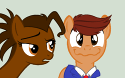 Size: 942x586 | Tagged: safe, artist:bronyhighfive63, doctor whooves, time turner, g4, doctor who, martha jones, ponified, tenth doctor