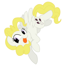 Size: 4189x4519 | Tagged: safe, artist:fonypony, artist:stepandy, surprise, pegasus, pony, g1, g4, absurd resolution, female, g1 to g4, generation leap, solo, tongue out