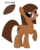 Size: 1944x2441 | Tagged: safe, artist:reitanna-seishin, oc, oc only, oc:cocoa bean, earth pony, pony, cutie mark, female, mare, simple background, solo, transparent background