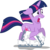 Size: 8000x8000 | Tagged: safe, artist:dashiesparkle, twilight sparkle, pony, unicorn, g4, winter wrap up, absurd resolution, ears back, female, open mouth, scared, simple background, skating, solo, svg, transparent background, unicorn twilight, vector, wide eyes, windswept mane