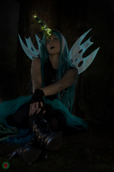 Size: 640x960 | Tagged: safe, artist:runya90, queen chrysalis, human, g4, cosplay, irl, irl human, photo