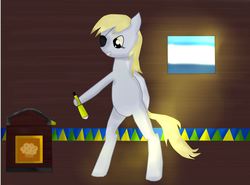 Size: 726x537 | Tagged: safe, derpy hooves, pegasus, pony, g4, female, mare, muffin, pirate, pirate derpy