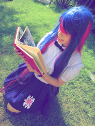 Size: 3456x4608 | Tagged: safe, artist:kyramannunaki, twilight sparkle, human, g4, cosplay, irl, irl human, photo