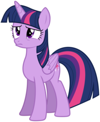 Size: 6000x7309 | Tagged: safe, artist:bobsicle0, twilight sparkle, alicorn, pony, g4, absurd resolution, pouting, sad, simple background, solo, trace, transparent background, twilight sparkle (alicorn), vector