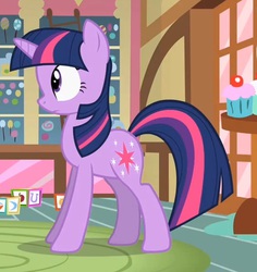 Size: 554x587 | Tagged: safe, screencap, twilight sparkle, pony, unicorn, baby cakes, g4, cropped, discussion in the comments, female, solo, unicorn twilight