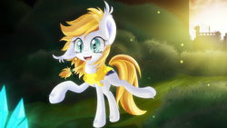 Size: 3840x2160 | Tagged: safe, artist:an-m, oc, oc only, oc:florence, bat pony, pony, high res, solo