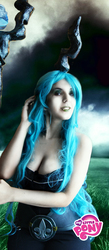 Size: 2000x4592 | Tagged: safe, artist:nanaloid, queen chrysalis, human, g4, cleavage, cosplay, female, irl, irl human, photo