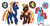 Size: 900x468 | Tagged: safe, artist:taritoons, oc, oc only, oc:golden praline, oc:lioneigh, oc:lynxee, 2015, belgium, benelux, luxembourg, nation ponies, netherlands, watermark