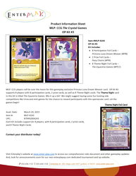 Size: 1019x1319 | Tagged: safe, enterplay, princess luna, rarity, g4, my little pony collectible card game, the crystal games, ccg