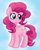 Size: 700x875 | Tagged: safe, artist:peachiekeenie, pinkie pie, earth pony, pony, g4, cute, diapinkes, female, mare, solo