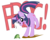 Size: 1440x1138 | Tagged: safe, artist:sonicj, twilight sparkle, frog, g4, female, simple background, solo, transparent background