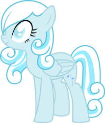 Size: 1015x1187 | Tagged: safe, artist:strawberry-pannycake, oc, oc only, oc:snowdrop, pegasus, pony, alternate hairstyle, female, mare, older, older snowdrop, pegasus oc, simple background, solo, transparent background