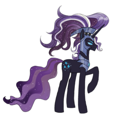 Size: 1748x1714 | Tagged: safe, artist:fiona, nightmare rarity, rarity, pony, unicorn, g4, armor, elusive, male, nightmare elusive, raised hoof, rule 63, simple background, solo, stallion, transparent background