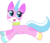 Size: 5134x4457 | Tagged: safe, artist:silverrainclouds, absurd resolution, lego, ponified, solo, the lego movie, unikitty