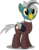 Size: 3000x3838 | Tagged: safe, artist:soren-the-owl, oc, oc only, oc:duk, duck, clothes, cosplay, costume, high res, simple background, solo, transparent background, vector