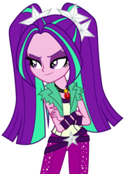 Size: 698x968 | Tagged: safe, artist:shizow, aria blaze, equestria girls, g4, my little pony equestria girls: rainbow rocks, amulet, clothes, crossed arms, female, gem, necklace, simple background, siren gem, solo, transparent background, vector