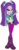 Size: 1278x3297 | Tagged: safe, artist:imperfectxiii, artist:starshame, edit, vector edit, aria blaze, equestria girls, g4, my little pony equestria girls: rainbow rocks, amulet, boots, clothes, crossed legs, female, high heel boots, looking at you, necklace, role reversal, shoes, simple background, solo, transparent background, vector, wristband