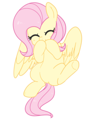 Size: 1280x1748 | Tagged: safe, artist:pegacornss, fluttershy, pegasus, pony, g4, cute, eyes closed, female, mare, shyabetes, simple background, solo, transparent background