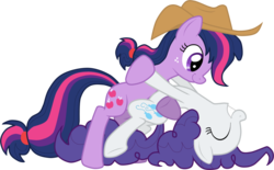 Size: 1330x826 | Tagged: safe, artist:stupidlittlecreature, applejack, pinkie pie, rarity, twilight sparkle, earth pony, pony, g4, bedroom eyes, dancing, earth pony rarity, earth pony twilight, eyes closed, female, fusion, gritted teeth, lesbian, pinkity, race swap, role reversal, ship:applepie, ship:rarijack, ship:rarilight, ship:raripie, ship:twijack, ship:twinkie, shipping, simple background, smiling, swapped cutie marks, transparent background, vector