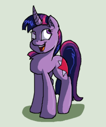 Size: 503x603 | Tagged: safe, artist:captainsnarkyninja, twilight sparkle, pony, unicorn, g4, female, happy, solo, unicorn twilight