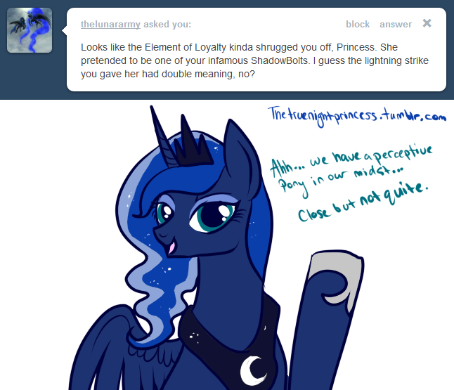 Safe Artist Lulubell Princess Luna G Ask Female Simple