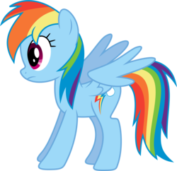 Size: 8250x8000 | Tagged: safe, artist:skie-vinyl, rainbow dash, pegasus, pony, g4, absurd resolution, female, frown, mare, simple background, solo, spread wings, svg, transparent background, vector