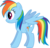 Size: 8250x8000 | Tagged: safe, artist:skie-vinyl, rainbow dash, pegasus, pony, g4, absurd resolution, female, frown, mare, simple background, solo, spread wings, svg, transparent background, vector