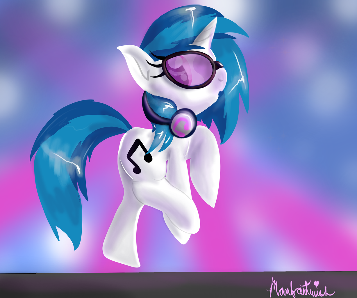 Safe Artist Manfartwish Dj Pon Vinyl Scratch Female