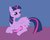 Size: 999x799 | Tagged: safe, artist:allonsbro, skywishes (g4), twilight sparkle, alicorn, pony, g4, adopted offspring, baby, baby pony, female, foal, mama twilight, mare, mother and daughter, next generation, offspring, parent:twilight sparkle, twilight sparkle (alicorn)