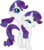 Size: 6476x7382 | Tagged: artist needed, source needed, safe, rarity, g4, absurd resolution, simple background, transparent background, two heads, wat, what has science done