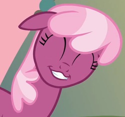 Size: 417x388 | Tagged: safe, screencap, cheerilee, earth pony, pony, g4, hearts and hooves day (episode), cheeribetes, cute, eyes closed, faic, female, hearts and hooves day, smiling, solo