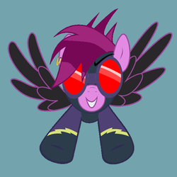 Size: 600x600 | Tagged: safe, oc, oc only, oc:soulless pinkamena, solo