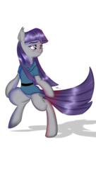 Size: 2234x4098 | Tagged: safe, artist:saddnesspony, maud pie, earth pony, semi-anthro, g4, arm hooves, female, solo