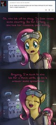 Size: 640x1425 | Tagged: safe, artist:giantmosquito, fluttershy, g4, comic, dr adorable, female, goggles, solo, tumblr