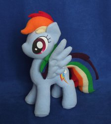 Size: 847x944 | Tagged: safe, artist:adamar44, rainbow dash, g4, irl, photo, plushie