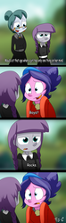 Size: 1000x3400 | Tagged: safe, artist:fj-c, cloudy quartz, cookie crumbles, maud pie, equestria girls, g4, comic, equestria girls-ified, morticia addams, reference, the addams family, wednesday addams