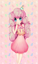 Size: 1300x2188 | Tagged: safe, artist:nezhiel, pinkie pie, human, g4, female, humanized, solo