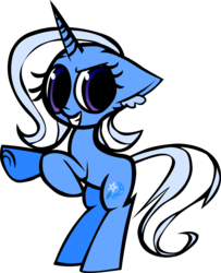 Size: 1227x1508 | Tagged: safe, artist:mushroomcookiebear, trixie, pony, unicorn, g4, ear fluff, female, mare, solo