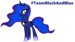 Size: 1366x768 | Tagged: safe, princess luna, g4, dressfight, female, simple background, solo, transparent background, vector