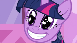 Size: 800x450 | Tagged: safe, screencap, twilight sparkle, g4, faic, female, solo, starry eyes