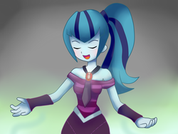 Size: 2048x1536 | Tagged: safe, artist:sofywywy, sonata dusk, equestria girls, g4, solo