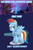 Size: 956x1460 | Tagged: safe, rainbow dash, trixie, pony, unicorn, g4, armor, best pony, blue text, female, image macro, mare, meme