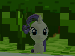 Size: 1024x768 | Tagged: safe, artist:php74, rarity, chikorita, g4, 3d, crossover, fusion, gmod, pokémon, tall grass, wat, what has science done