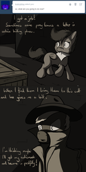 Size: 640x1280 | Tagged: safe, artist:redesine, scootaloo, oc, ask scootalone, g4, ask, comic, letter, tumblr