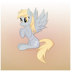 Size: 894x894 | Tagged: safe, artist:falcotte, derpy hooves, pegasus, pony, g4