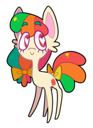 Size: 601x820 | Tagged: safe, artist:looji, oc, oc only, oc:gumdrop, earth pony, solo