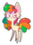 Size: 601x820 | Tagged: safe, artist:looji, oc, oc only, oc:gumdrop, earth pony, solo