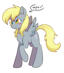 Size: 1422x1627 | Tagged: safe, artist:sparkdust, derpy hooves, pegasus, pony, g4, blushing, female, mare, solo